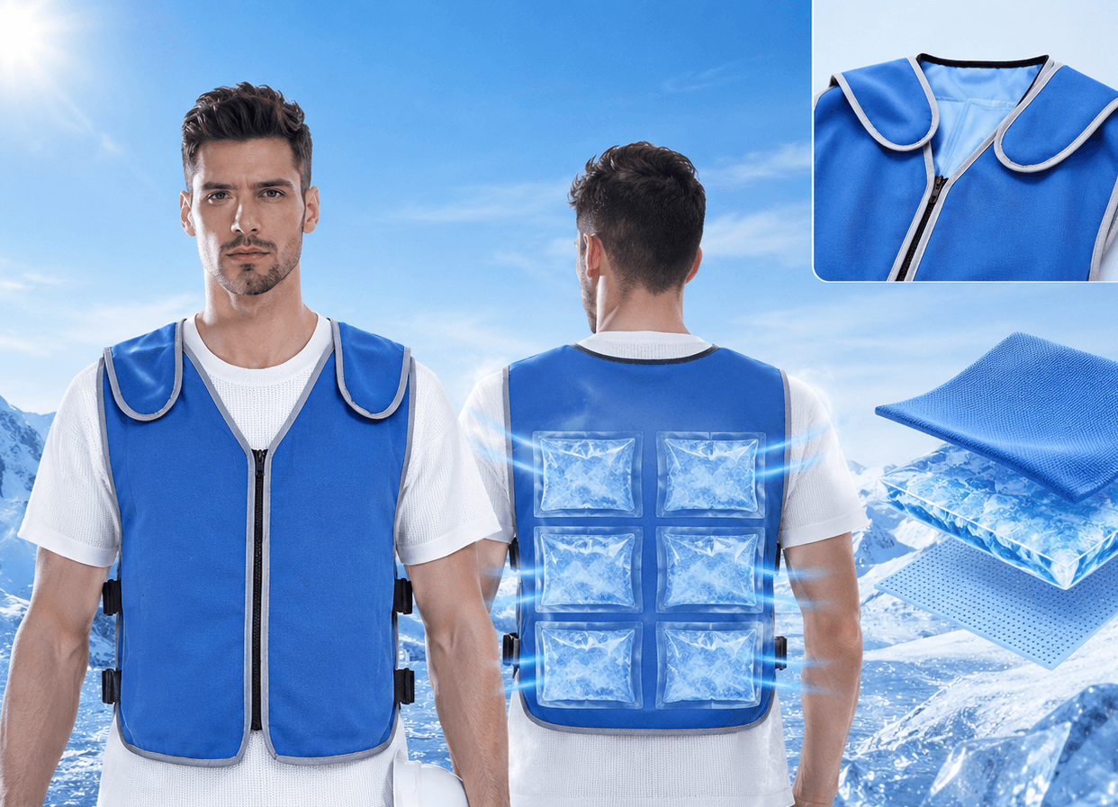 Custom Ice Pack Cooling Vests: 4x Amazon Order Growth